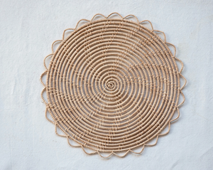 Hand-Woven Palm Placemat
