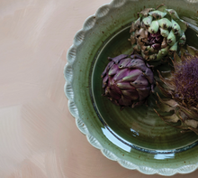 Load image into Gallery viewer, Scalloped Stoneware Bowl
