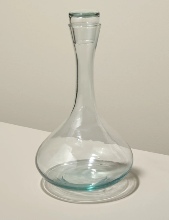 Recycled Decanter w/ Lid