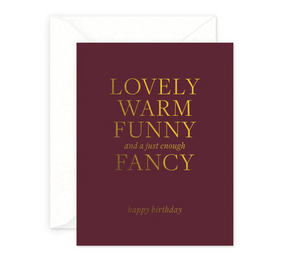 Lovely Birthday Greeting Card