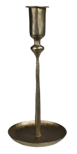 Percy Candlestick, Brass - Lrg