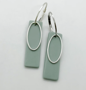 Matte Porcelain  CASSIA drops | porcelain / Color Mineral