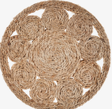 Load image into Gallery viewer, Bordered Braided Jute Placemats
