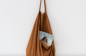 Hazelnut Linen Bag