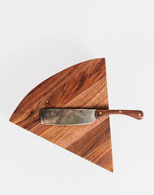Load image into Gallery viewer, Cheese Block w/Hand Forged Knife
