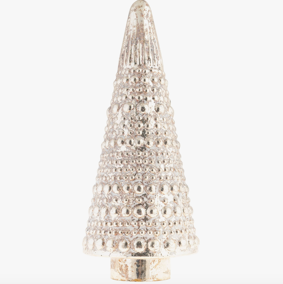 Hobnail Glass Tree