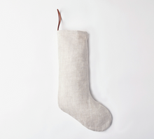 Load image into Gallery viewer, Linen Christmas Stocking
