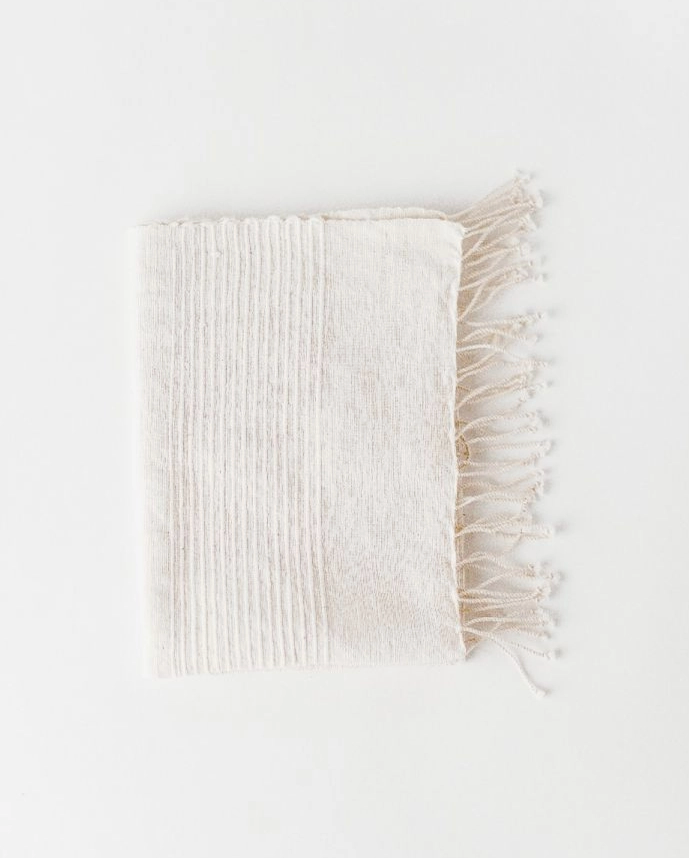 Riveria Striped Cotton Hand Towel