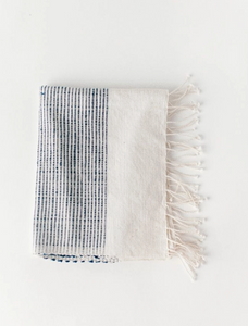 Riveria Striped Cotton Hand Towel