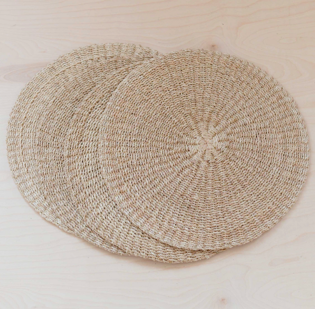 Abaca Fiber Natural Placemts