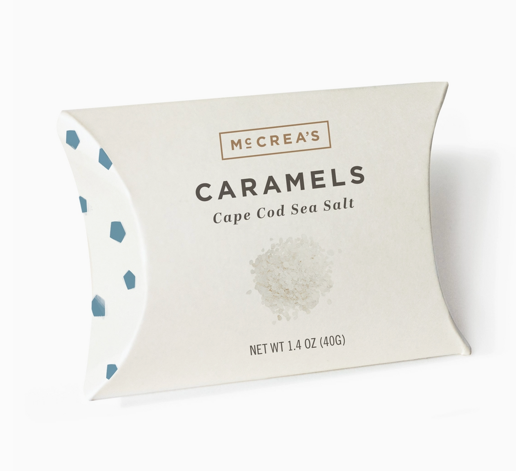 Caramel's Pillow Box - Cape Cod Sea Salt