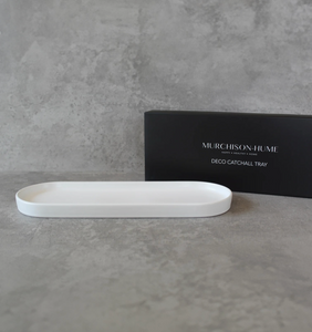 Large Deco Oval Catchall Tray