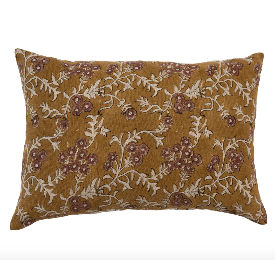 Torini Block Print Pillow