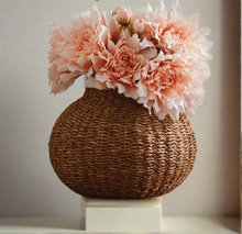 Load image into Gallery viewer, Seagrass Round Vase
