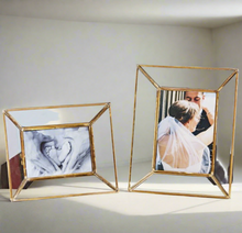 Load image into Gallery viewer, Handmade Recycled Photo Frame w/Stand
