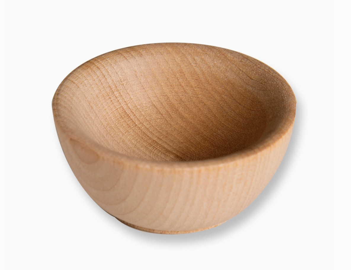 Birch Wood Salt Pinch Bowl
