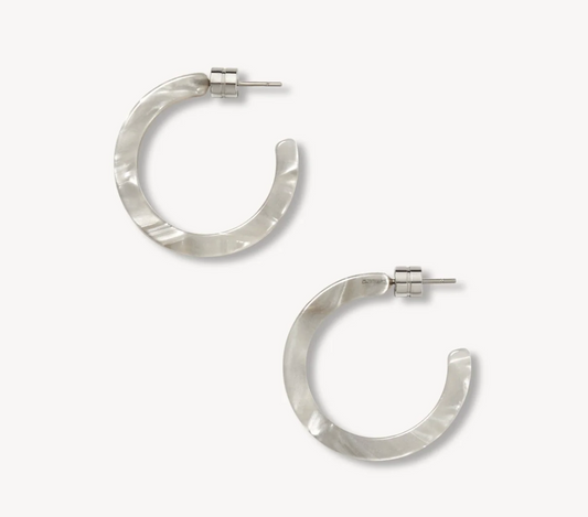 Mini Hoops - Grey Shell