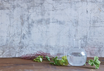 Seeded Glass Carafe