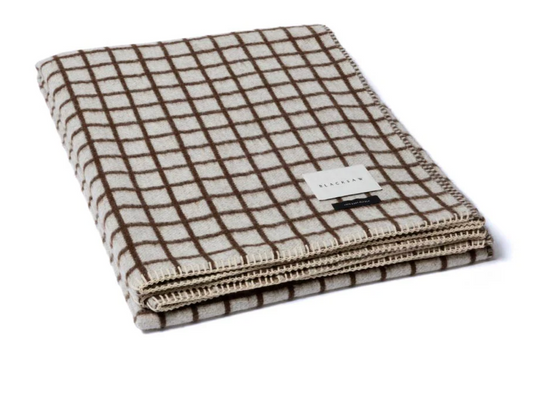 Floyd Reversible Throw - Chocolate