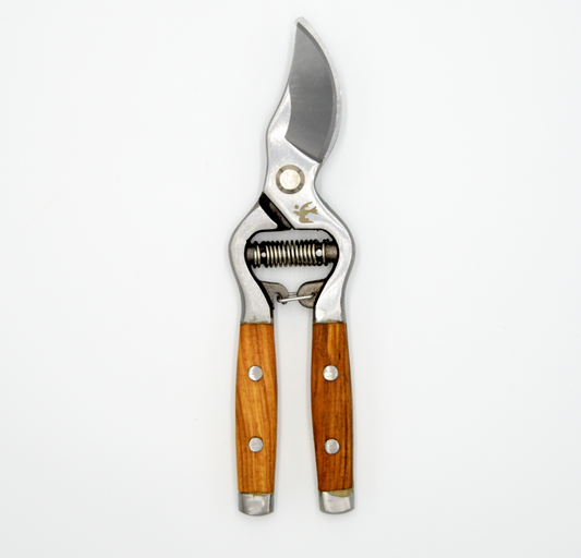 Secateurs with Wood Handle