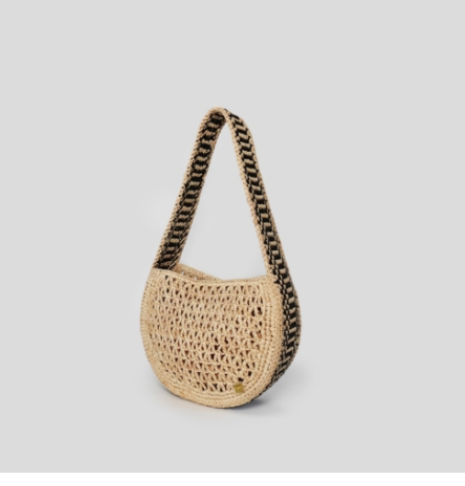 Aurore Small Shoulder Bag - Natural
