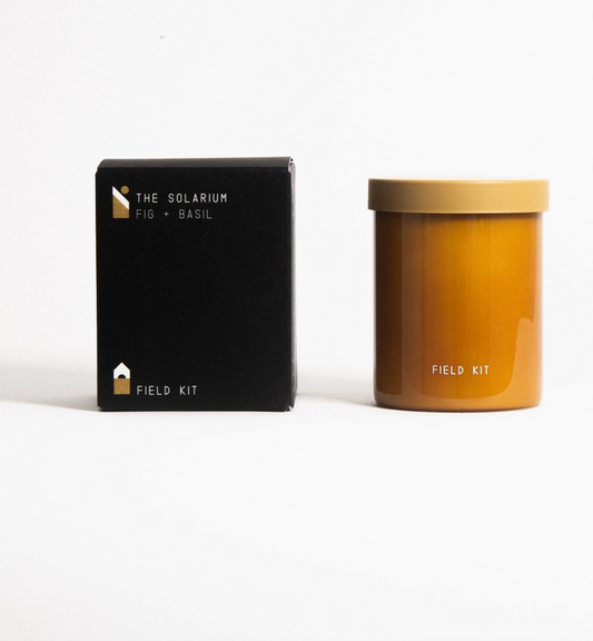 The Solarium Candle - Fig + Basil