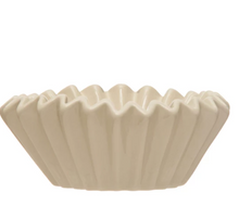 Load image into Gallery viewer, Stoneware Fluted Bowl
