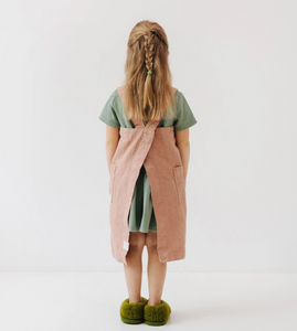 Kids Linen Pinafore Apron