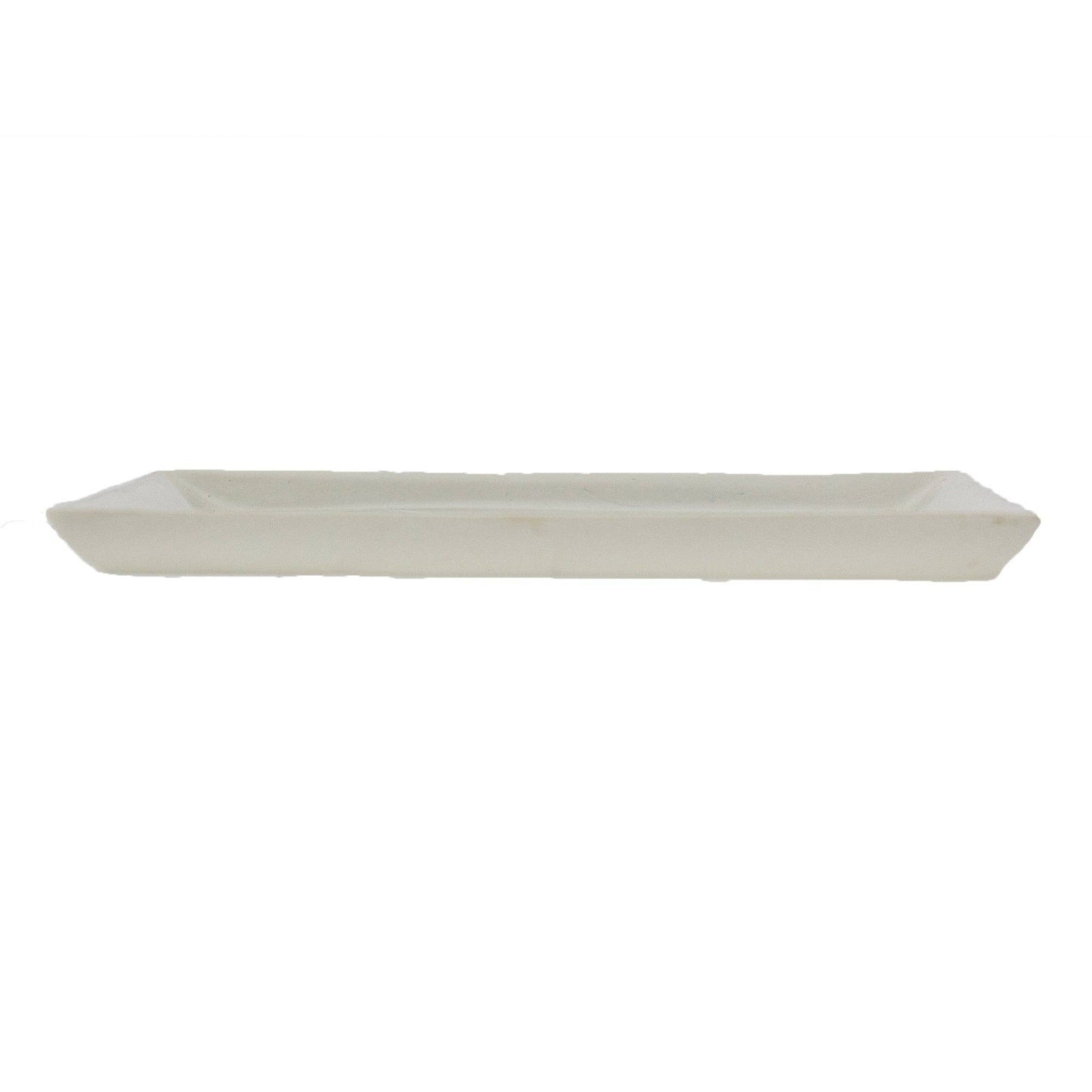 Soapstone Bunny Design Square Plate