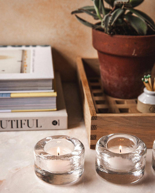 Riverstone Tealight: Clear / Single