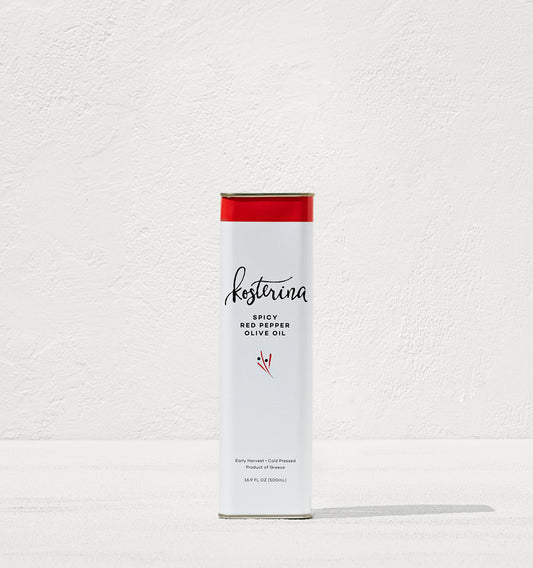 Spicy Red Pepper Olive Oil (500ml Tin)