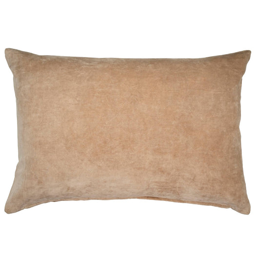 Vera Velvet Pillow I Bisque