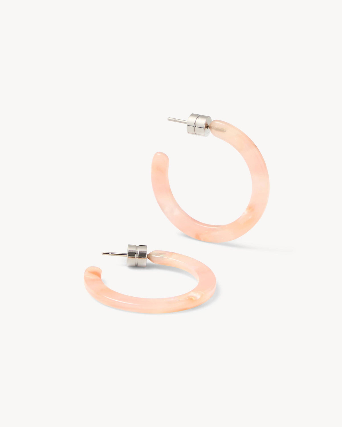Mini Hoops in Blossom - puck and abby