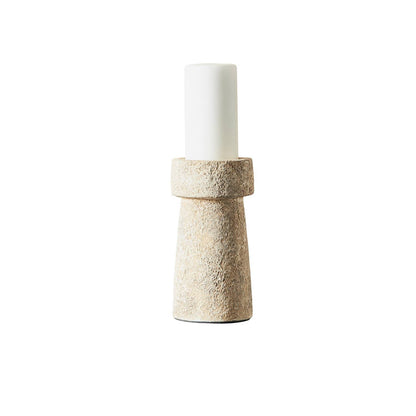 Eris Candle holder   - Rustic sand: Rustic Sand / TERRACOTTA
