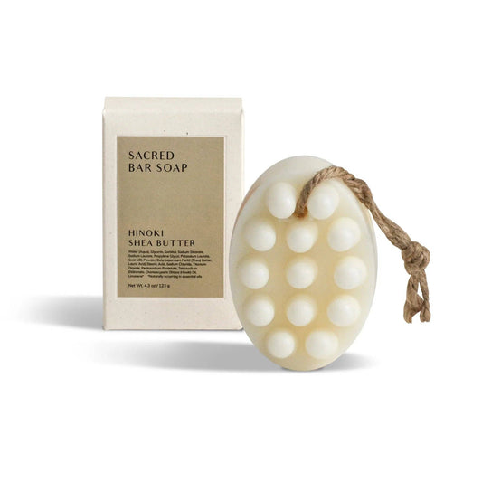 Hinoki + Shea Butter Bar Soap by Cedar and Myrrh