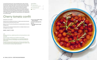 Garlic, Olive Oil + Everything Mediterranean