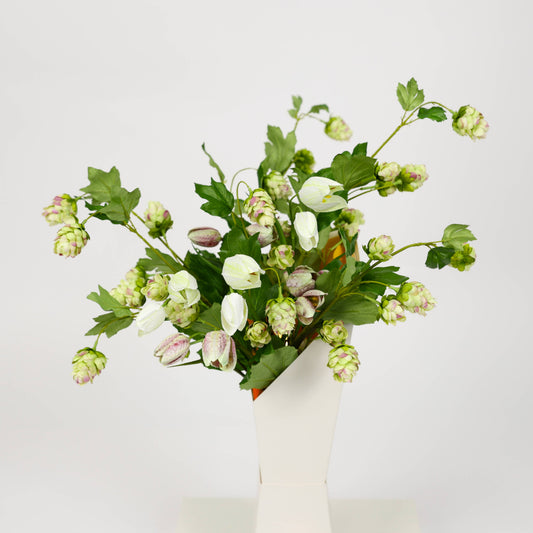 Pinkish Green - Fritillaria Pink & Hop