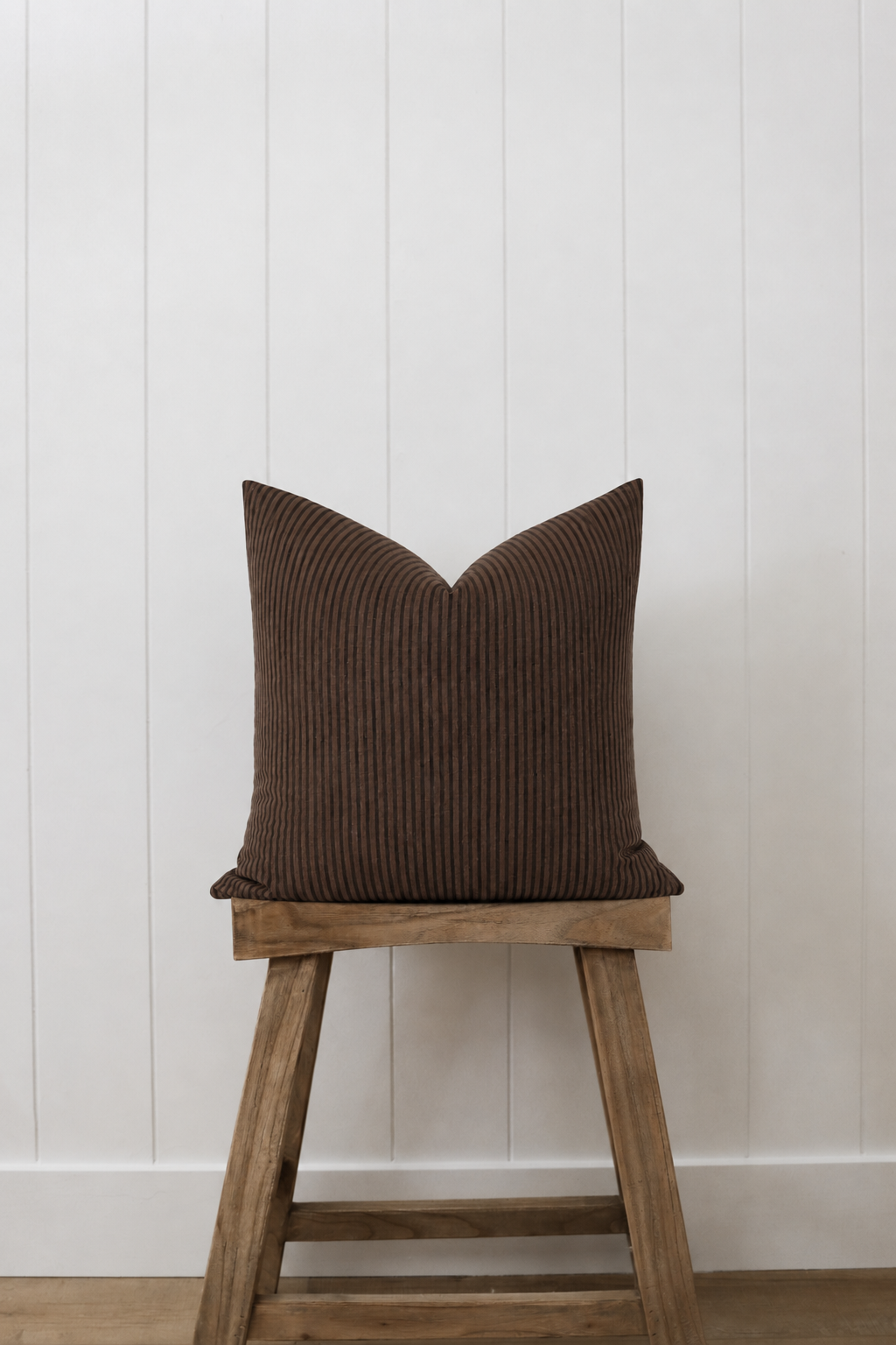 Fox Stripe Pillow 22" X 22"