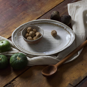 Deep Stoneware Platter