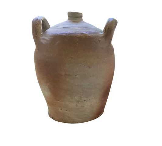1850's Antique French Stoneware Demijohn