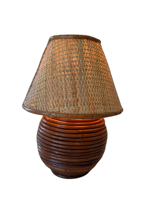 The Mini Crespi Reed Accent Lamp - PICK-UP IN STORE ONLY