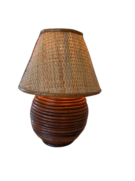 The Mini Crespi Reed Accent Lamp - PICK-UP IN STORE ONLY