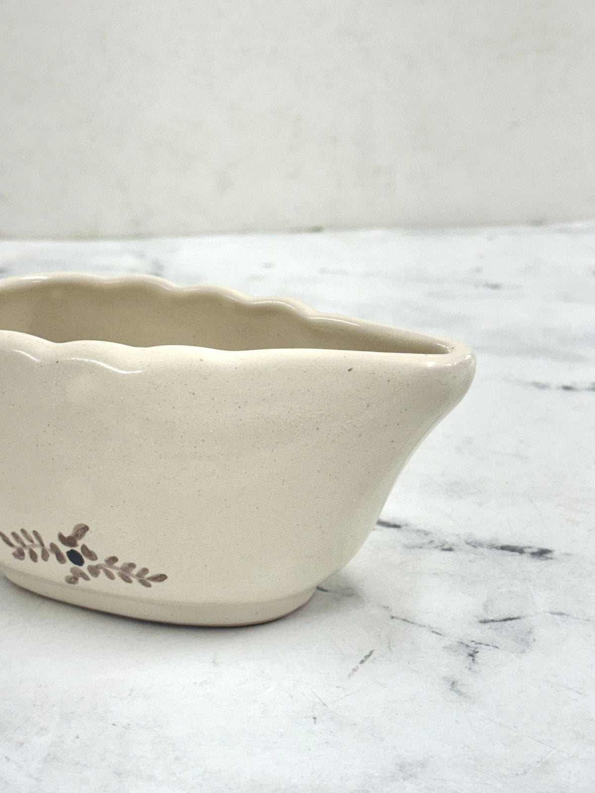 Hand-painted Margot Gravy Boat