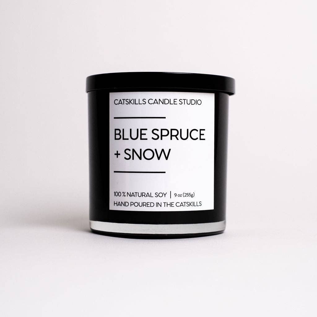 Blue Spruce + Snow
