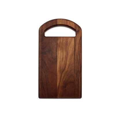 Walnut Oval Handled Charcuterie Board