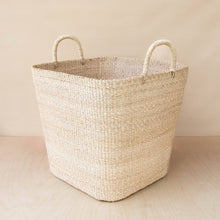 Load image into Gallery viewer, Large Square Wicker Basket
