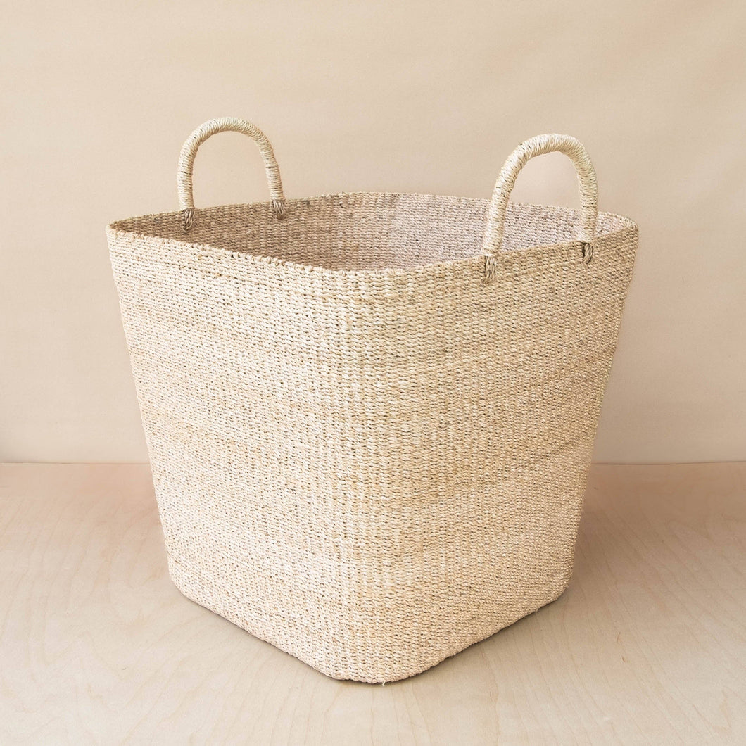 Large Square Wicker Basket