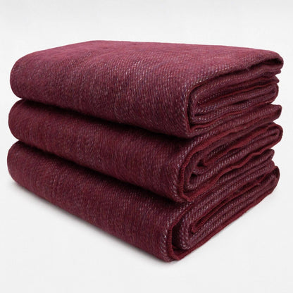 Totoracocha - Double Density Baby Alpaca Wool Throw Blanket