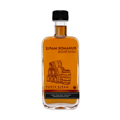 LIMITED RELEASE Apple Brandy Barrel-Aged Organic Maple Syrup