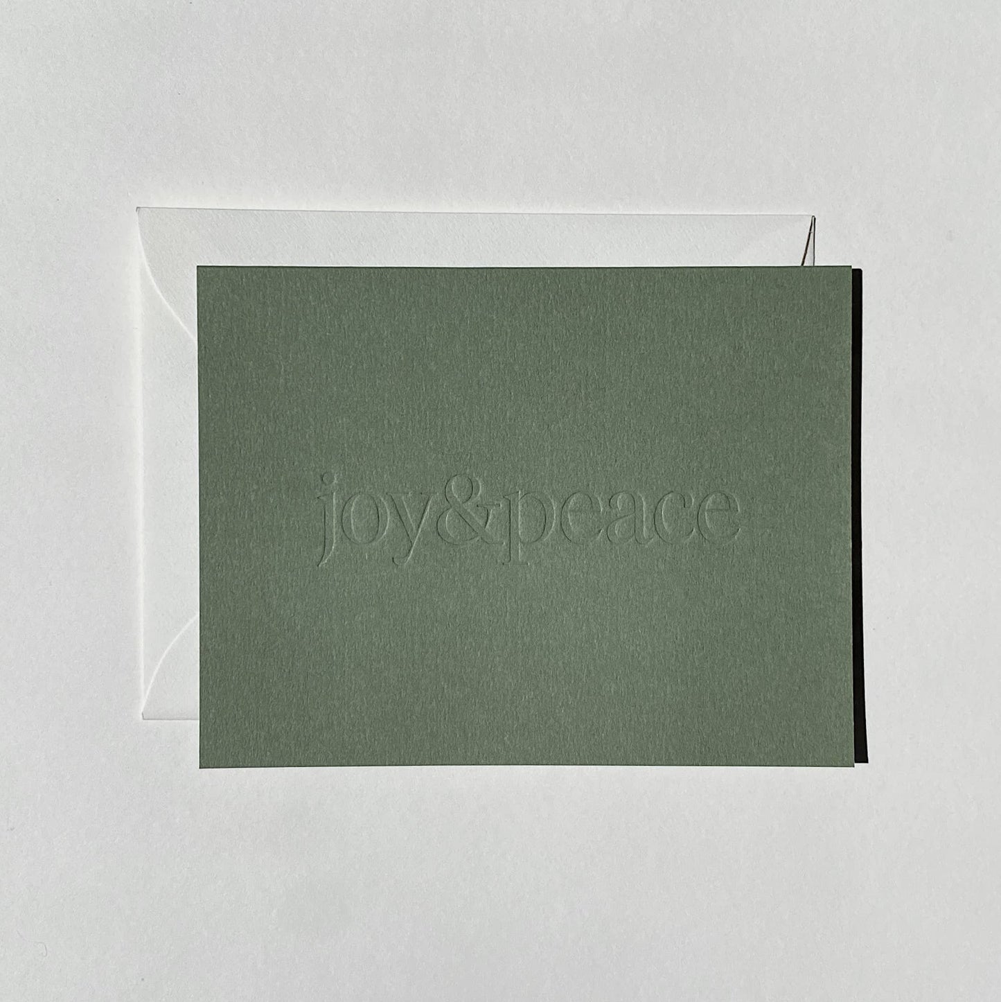 Joy & Peace Card